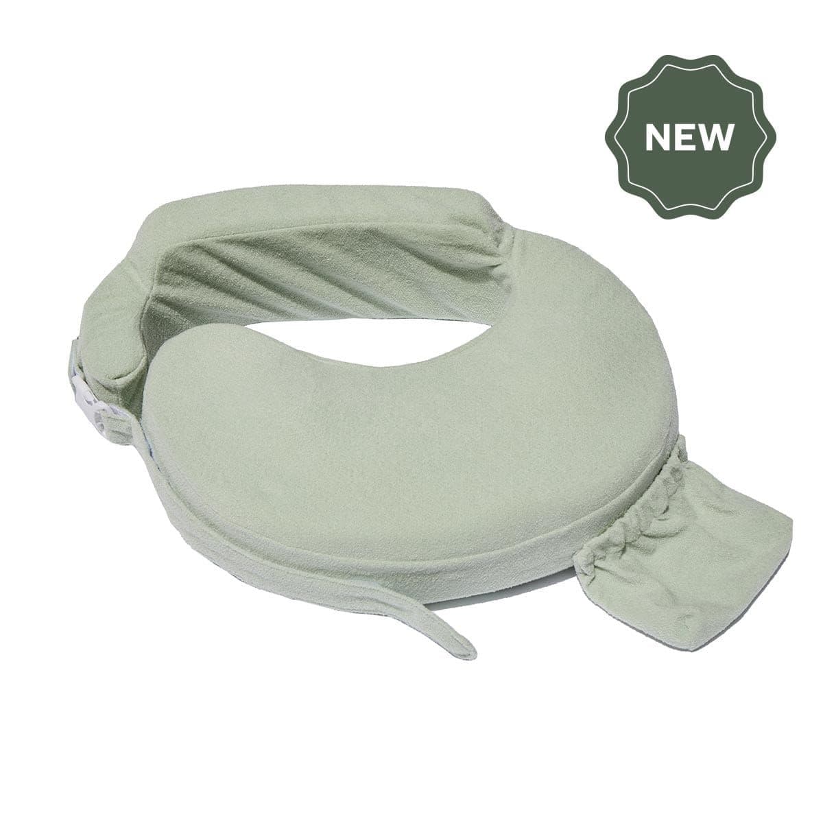 Cojín de lactancia Deluxe · Verde primavera